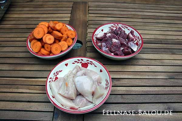 Hähnchenfleisch-Schonkost